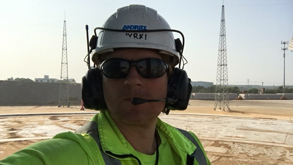 Jyrki Koponen on site