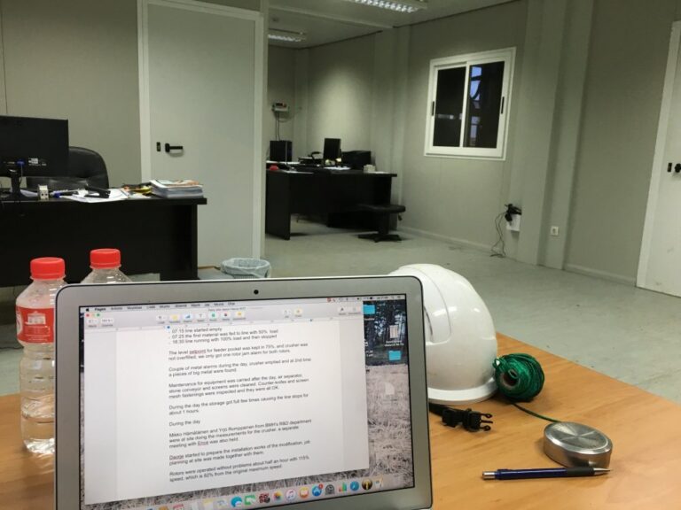 Site office project planning